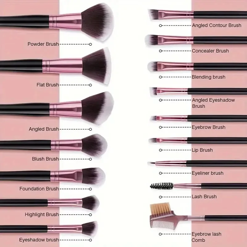 Sminkecset készlet Professzionális Beauty Foundation korrektor púder szemhéjpúder pirosító ecset Kabuki Blending Cosmetic Beauty Tool — image 2
