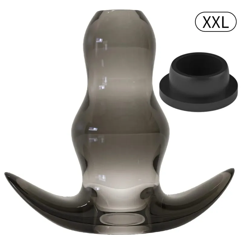 5 Sizes Hollow Anal Plug/Dilator/Dildo Soft Speculum Prostate Massager Butt Plug Set Intimate/Enema Sex Toys For Women Men Gay