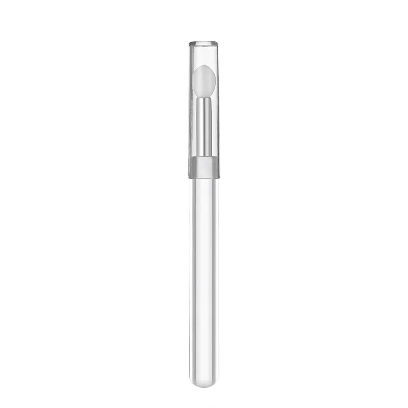 Brosse à lèvres en Silicone, baume à lèvres, masque, avec ventouse, couvercle Anti-poussière, pinceaux de maquillage, brosse à Film pour les lèvres, couvercle Anti-poussière Anti-perte