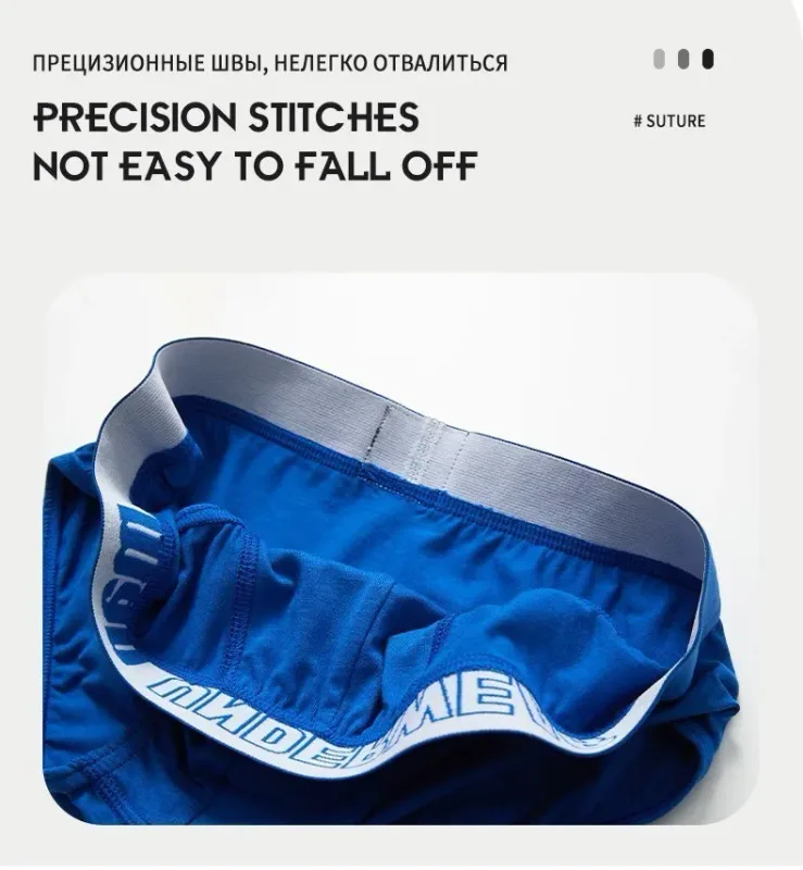 1Pc/Bagong Panti ng Panlalaki Sexy na Panloob na Panlalaki Panlalaking Jockstrap Pant Kumportableng Slip na Panloob na Makahinga na Cotton Panlalaking Brief — image 24