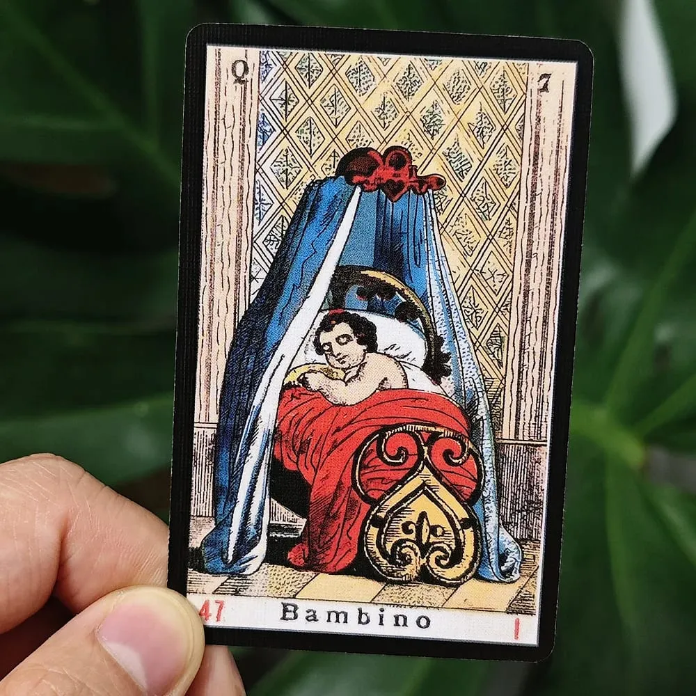 Oracle Sibyl Cards Every Day Oracle Deck Sibilla Italian Deck For Party Παιχνίδια με κάρτες Δώρα Πρωτοχρονιάς 52 τμχ/Σετ — image 2
