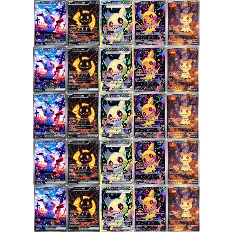 Κάρτες συλλογής TCG Mimiku DIY Υψηλής ποιότητας Αυτοκατασκευασμένες Μονές Κάρτες Κλασικό Παιχνίδι δώρο καρτών Anime — image 9