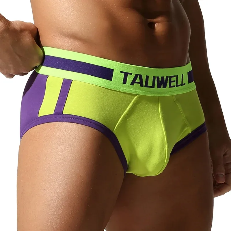 Men's Briefs, Comfortable Cotton, Full Coverage, Sexy Men's Triangle Underwear with Pouch Enhancing Design — image 13