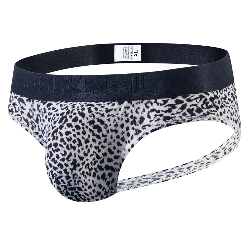 Leopard Print Jockstrap Sexy Brief Panlalaking Bikini Underwear Slip Hombre Calzoncillos Hombre Kinckers Panlalaki Briefs Cuecas Gay — image 7