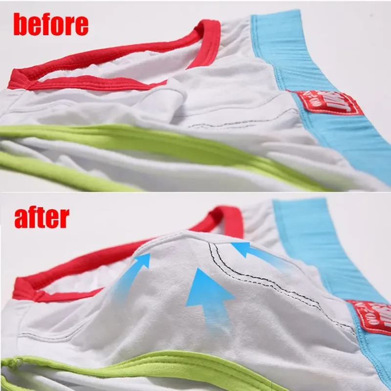 6 Colors Soft Briefs shorts Men Sponge Pouch Underwear Swimwear Enhancer Cup Bulge Pad — image 8