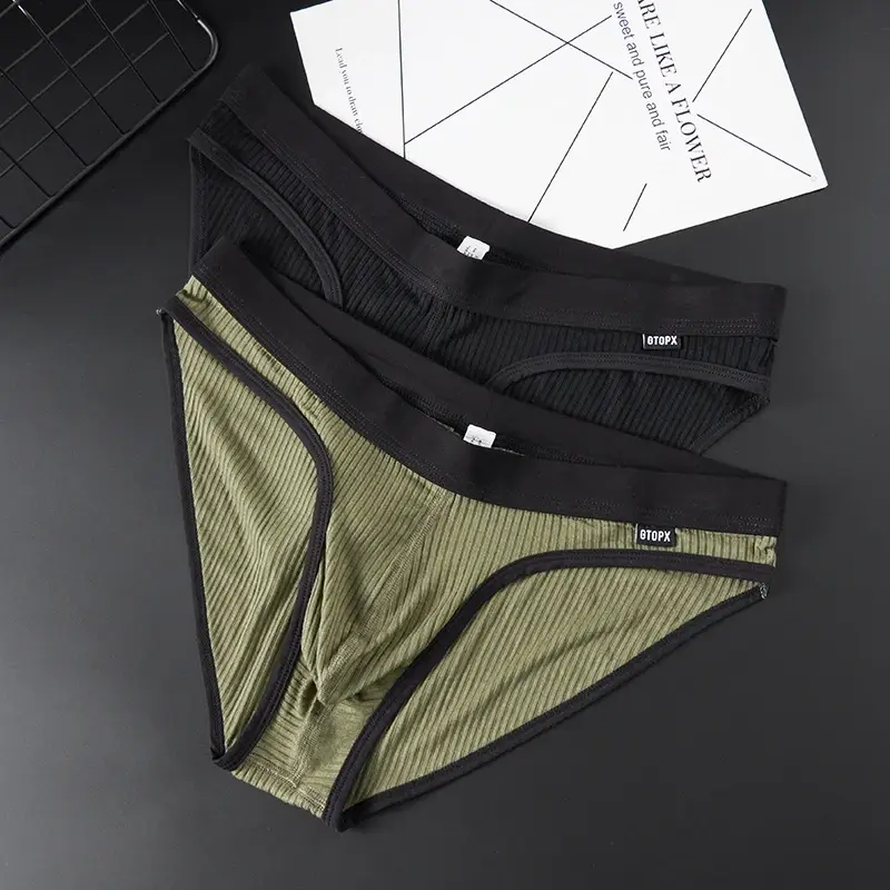 Bielizna męska sissy ropa interior hombre Thread seksowne majtki bokserki i figi duża torba U wypukłe cuecas homem masculinas GTOPX MAN — image 4