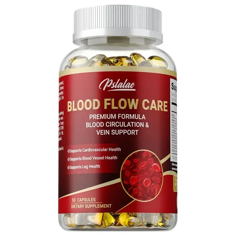 Blood Flow Care Supplement - Supporting Blood Circulation Promotes Leg Vein Heart Blood Vessel and Cardiovascular HealthSuppl — image 9