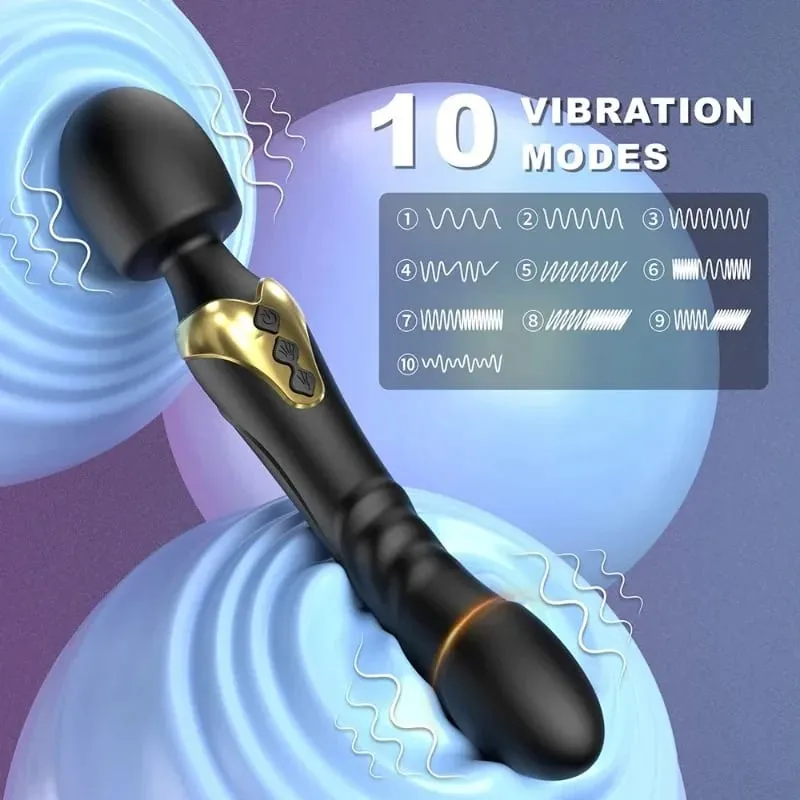 Erőteljes AV varázspálca vibrátor csiklóstimulátor hüvelymasszírozó G Spot maszturbátor felnőtt szexjátékok nőknek — image 2