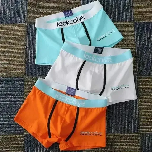 3st Herrtrosor Bomull Herrunderkläder Boxers Andas Man Boxertryckta kalsonger Bekväma shorts Herrunderkläder M-3XL — image 37