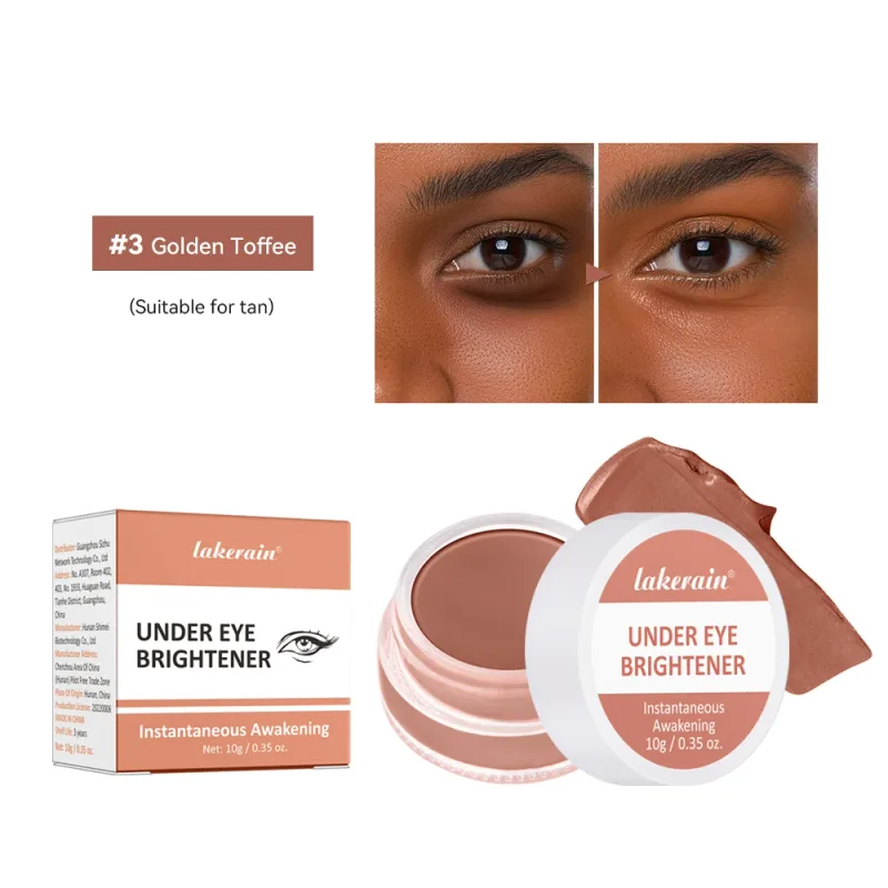 Skin Corrects Brightens Dark Under Eye Brightener Conceal & Brighten Circles Nourishes Nude Tan Colors Concealer Makeup — image 8