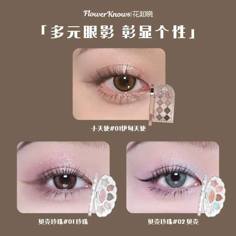 Flower Knows All-in-One σετ δώρου μακιγιάζ Σκιές ματιών Blush Lip Glaze Όλα όσα χρειάζεται Kit De Maquillaje Full Professional — image 4
