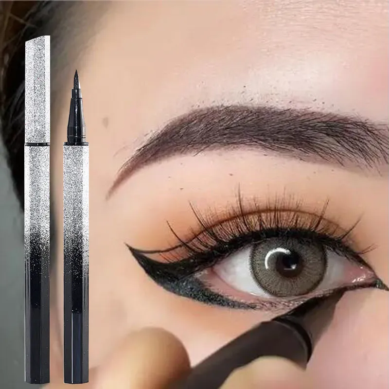 Εξαιρετικά λεπτό αδιάβροχο υγρό eyeliner Κορεατικό μακιγιάζ για γυναίκες Quick Dry Smooth Liner ματιών Long Last Lower Eyelash Pen Cosmetics — image 3