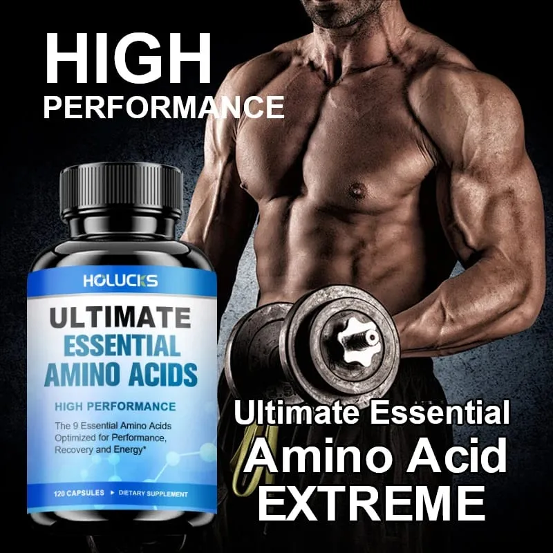 Ultimate Essential Amino Acids Supplement Support Muscle Repair Recovery & Boost Energy for Gym & Fitness Enthusiasts — image 5