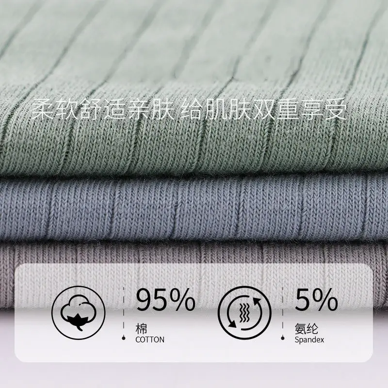 7Pcs/Lot Panlalaking Cotton Underwear Boxer Shorts Purong Cotton Breathable Mid-waist High Elasticity Panlalaking Sexy Soft Panlalaki Shorts L-4XL — image 3