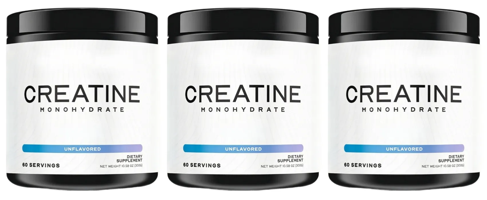 Creatine Monohydrate Powder 5000mg 60 Servings Unflavored Daily Fitness Support Supplement Vegan Gluten Free 300g — image 9