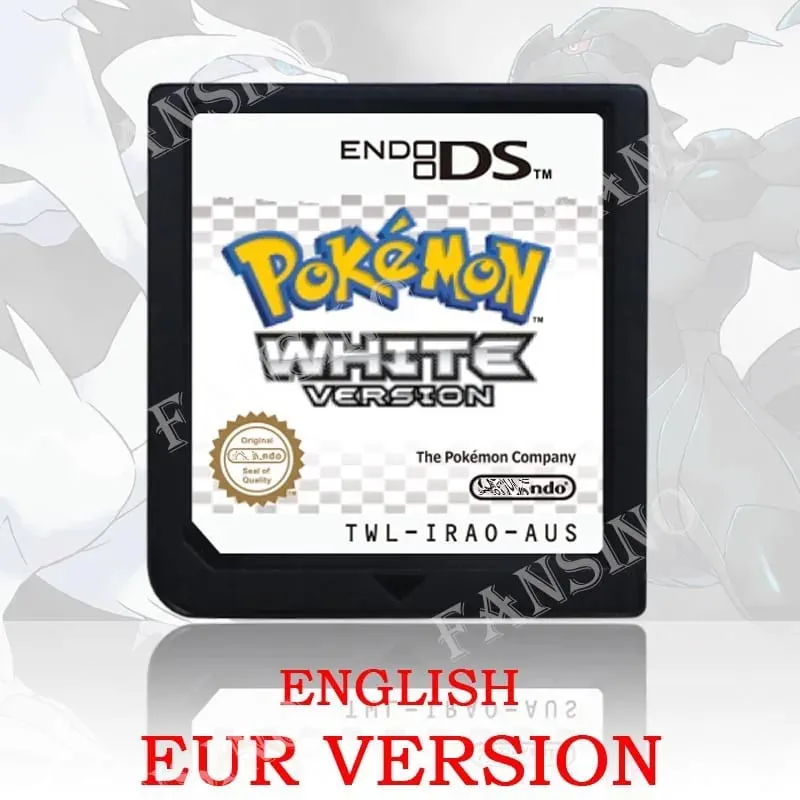 (USA EUR AUS) Pokemon Black White 1/2 Έκδοση Υψηλής Ποιότητας Αυθεντικό 1:1 Replica DS Video Game Cartridge For DS 2DS 3DS Console — image 15