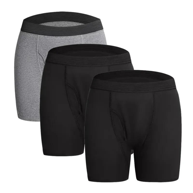 Ultra-Absorbent Incontinence Underwear Men Panties Maximum Absorbency Overnight Urinary Briefs Leak Protection Men Boxers