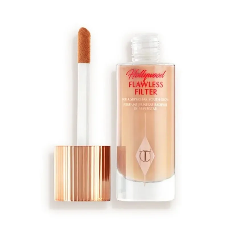 Charlotte Tilbury Hollywood Flawless Liquid Highlighter Moisturises Skin Palette Satin-matte Shimmer Metallic Finishes Makeup — image 11
