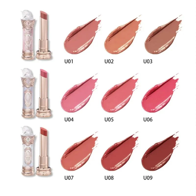 Σετ δώρου μακιγιάζ Flower Knows Knight Unicorn Σετ δώρου 3PCS Kit Eye Shadow Palette Long Lasting Lipstick Blusher Setting Powder — image 7