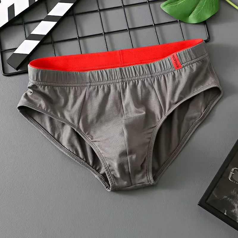 Men's ice briefs briefs Men's sensible pouch sports wicking sweat breathable mid-waist shorts 3256812597668229 — image 4