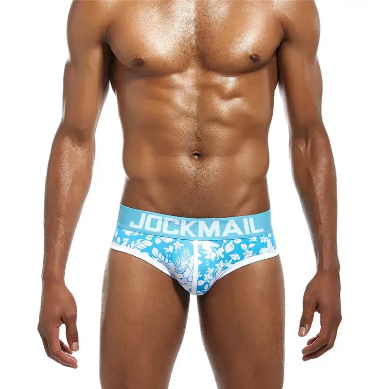 Herr Underkläder Trosor Bomullstryckt Sexiga Herr Boxershorts Slips Cueca Masculina Trosor Calcinha Calzoncillos Hombre Andas — image 4