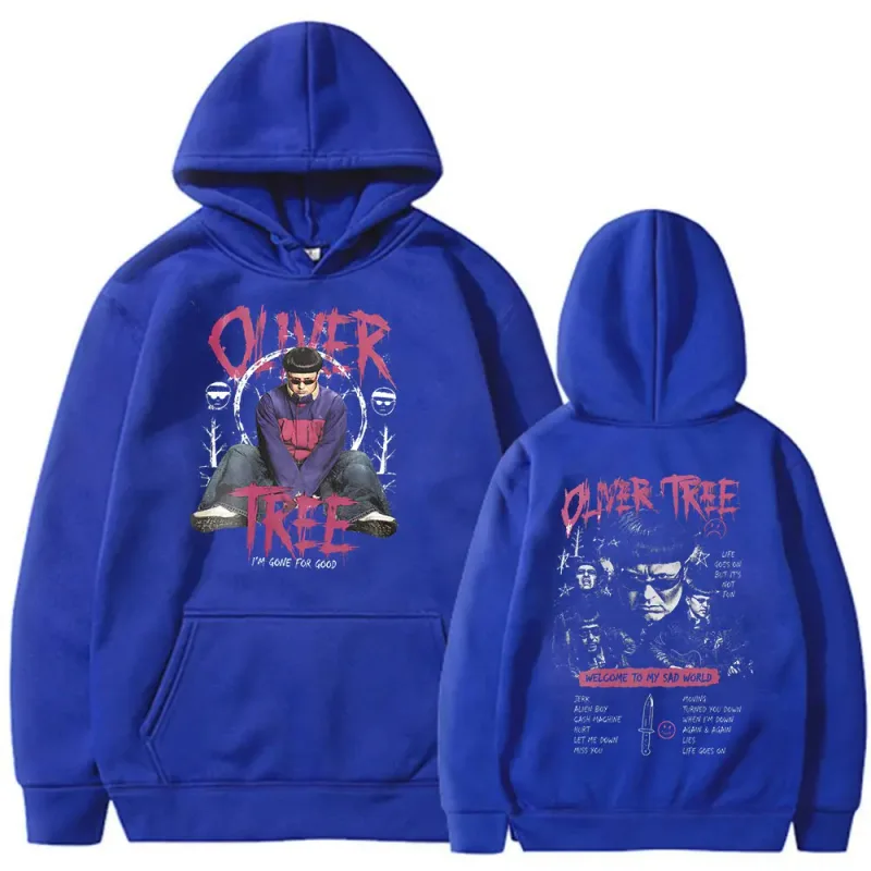 Oliver Tree Hoodies A vida continua 1993-2026 fãs presente pullovers roupas masculinas moda hip hop oversized casual moletom com capuz — image 11
