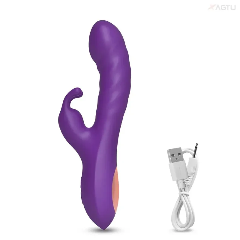 G Spot Rabbit Vibrator for Women Nipple Clitoris Stimulator Powerful Dildo Vagina Massager Adults Masturbator Female Sex Toy