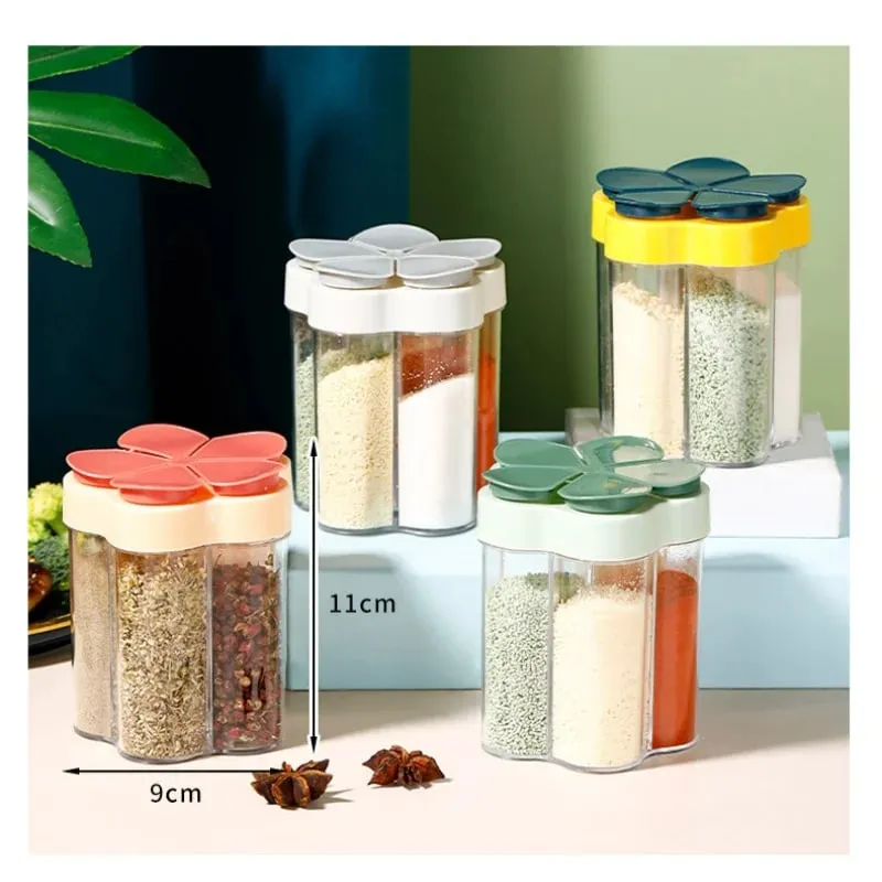 1 Pcs Seasoning Jar Plastic ContainerSeasoning Bottle Spice Organizer Outdoor Camping Seasonins Containers Kitchen Gadget Sets — image 9