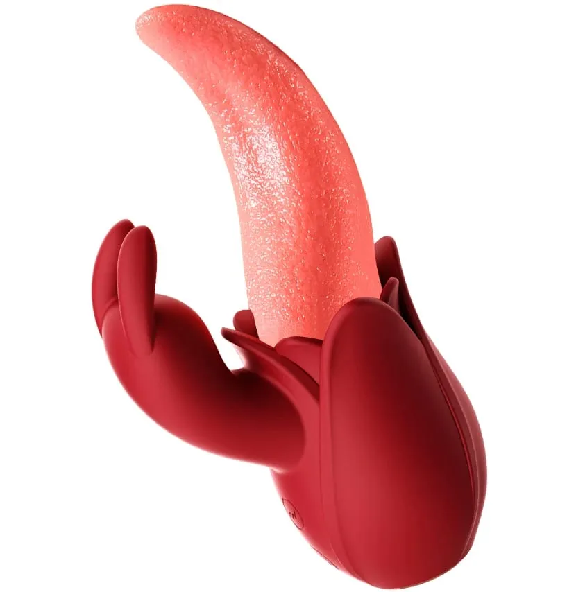 Nyelvnyaló mellbimbó csiklóstimulátor szexjátékok vibrátor vibrátor női pár szexi felnőtt női vibrátor játék 18+ — image 1