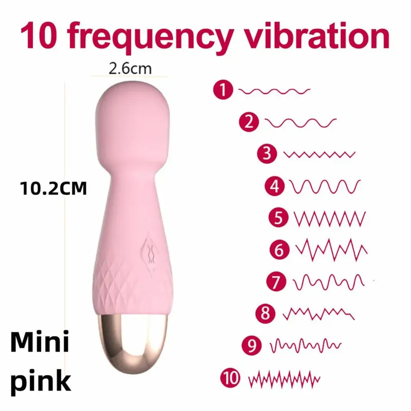 Wand Massager Jumping Egg Bullet Vibrator G-spot Nipple Clitoris Stimulator Adult Sex Toys for Women Dildo Masturbator Sex Shop — image 8