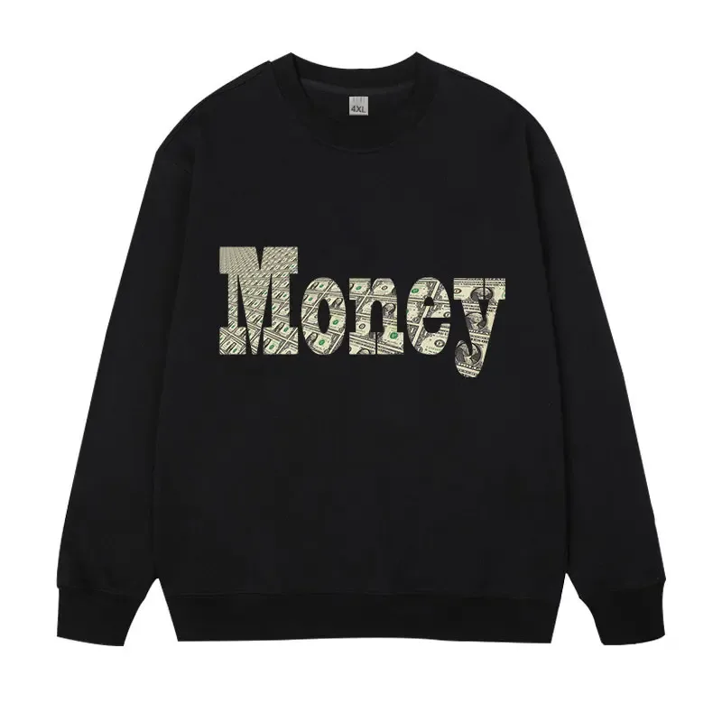 Plus Size Men's Pullovers Full Cotton Sweatshirts 5XL 6XL 7XL Autumn Winter Long Sleeves Printed Tops Panlalaking Damit 110kg-180kg — image 6