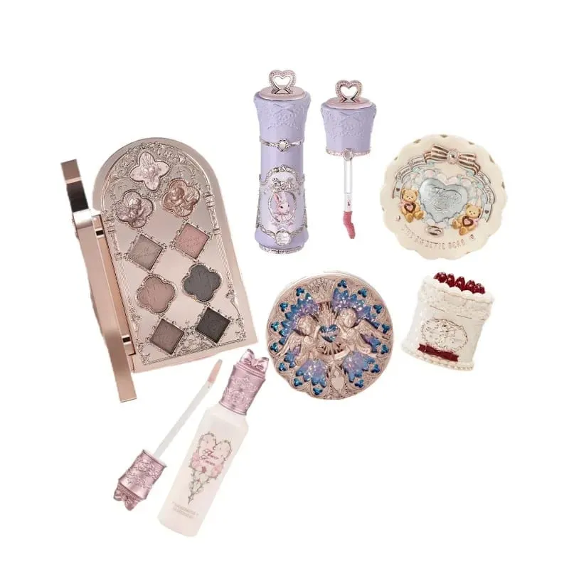 Flower Knows All-in-One σετ δώρου μακιγιάζ Σκιές ματιών Blush Lip Glaze Όλα όσα χρειάζεται Kit De Maquillaje Full Professional — image 2