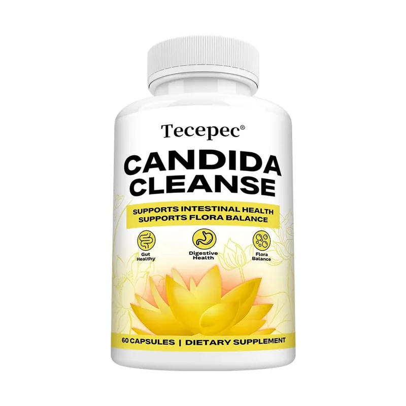 Candida Cleanse kapszula - Bélbél méregtelenítő bélflóra egyensúlya támogatja az emésztést, puffadást enyhítő antioxidáns kiegészítő — image 9
