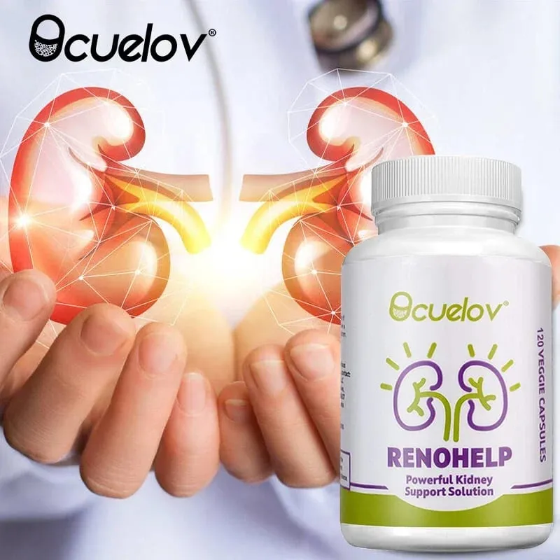 Bcuelov All Natural Kidney Support Supplement Promotes Healthy Kidney Function Creatinine Levels and Glomerular Filtration
