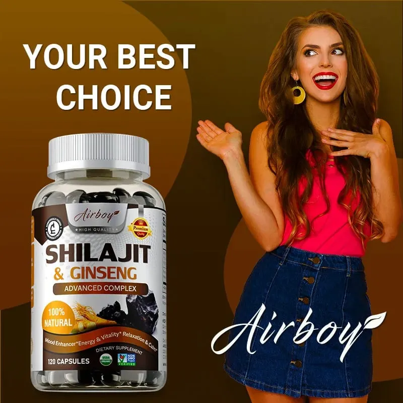 Shilajit & Ginseng - Energy & Vitality Support Improve Mental Clarity Immune Support Increase Endurance Muscle Growth — image 5