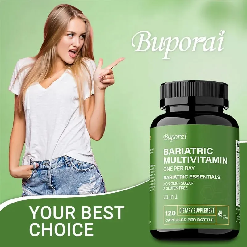 Bariatric multivitamin-kiegészítő – 21 vitamint és ásványi anyagot tartalmaz az általános egészség és az energiaszint fenntartása érdekében — image 7