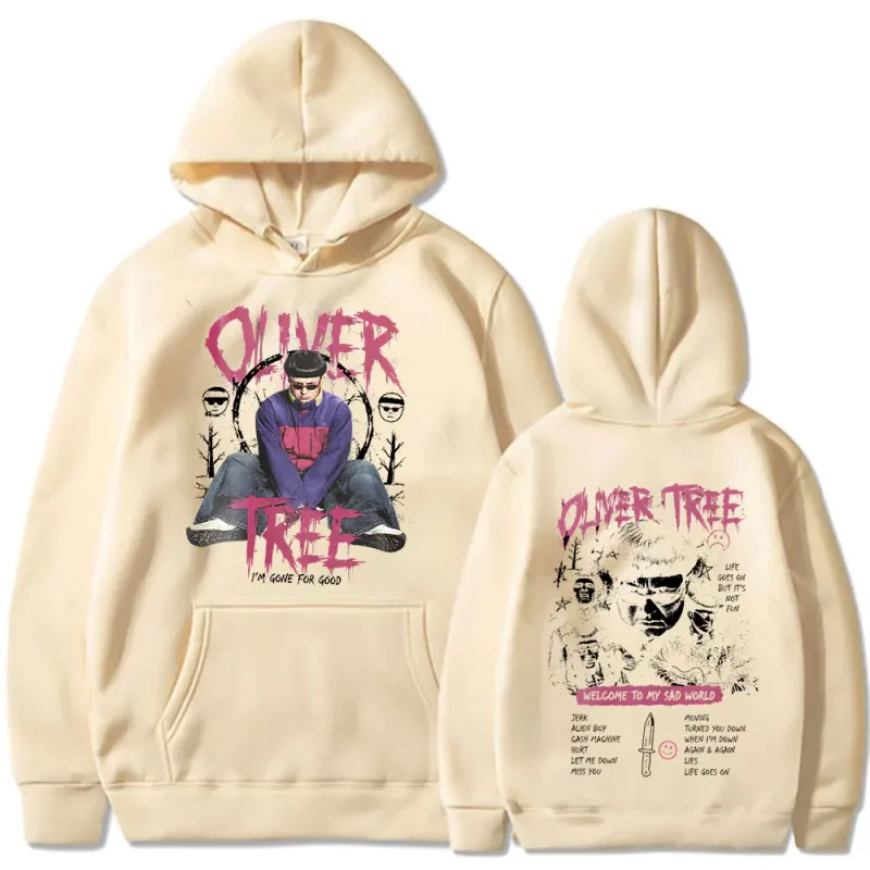 Oliver Tree Hoodies A vida continua 1993-2026 fãs presente pullovers roupas masculinas moda hip hop oversized casual moletom com capuz — image 7
