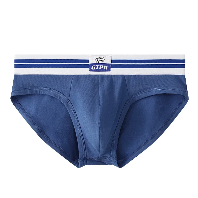 [Bloom the love] Märke 3st Cotton Brief Herr Underkläder Nya Herr Trosor Cuecas Masculina Homme Man Boxershorts Storlek M-3XL E099-HR