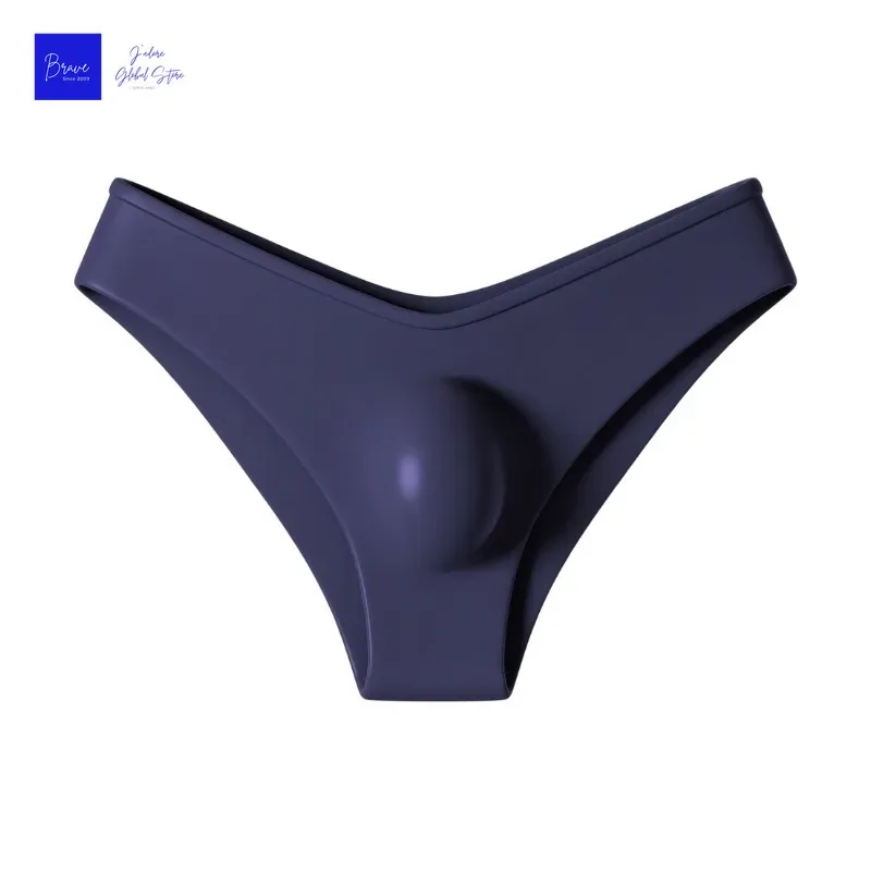 1pc Men's Sexy V Waist Briefs - Ice Cold Fabric Breathable Sweat-Wicking Soft Ice Silk Skin-Friendly Casual Daily Men Underwear — image 12