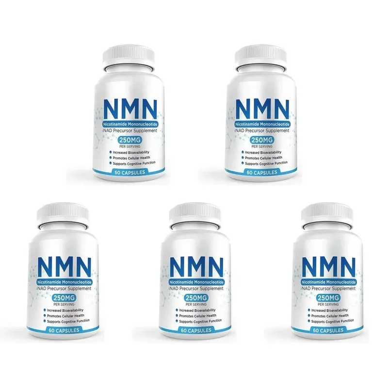 NMN nikotinamid mononukleotid kapszula 250 mg adagonként Megnövelt biológiai hozzáférhetőség elősegíti a sejtek egészségét 60 kapszula — image 11
