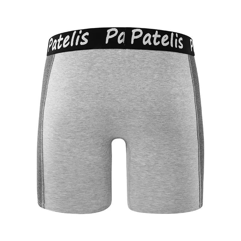 남성 복서 플러스 사이즈 속옷 80-180kg 대형 6XL 반바지 편안한 코튼 복서 — image 10