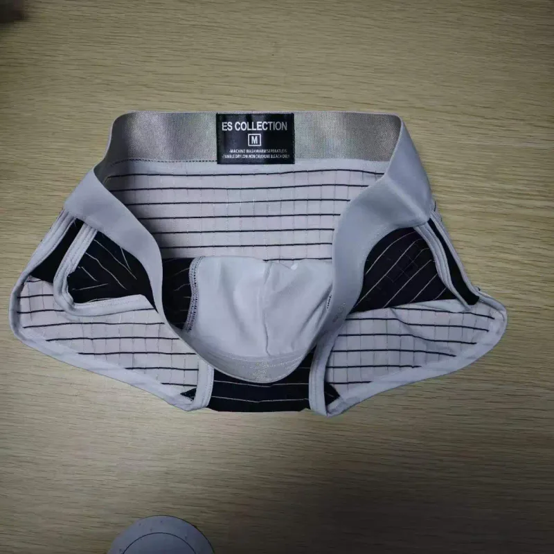 Moda estilo clássico casa folga especial tamanho quebrado cuecas boxers cuecas masculinas — image 15