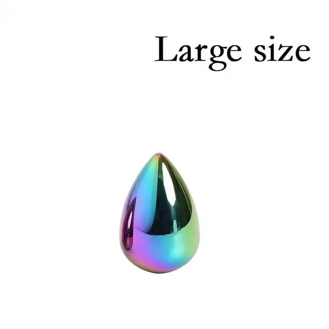 Small medium large 3 balls set metal anal hook beads head butt plug dilator prostate massager insert bdsm sex toy for male — image 16
