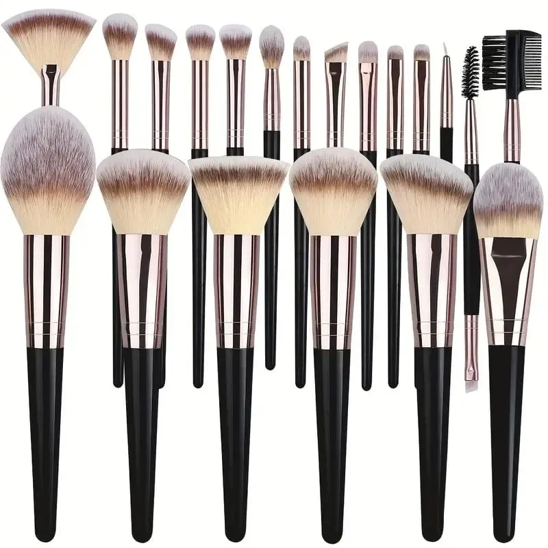 Sminkecset készlet Professzionális Beauty Foundation korrektor púder szemhéjpúder pirosító ecset Kabuki Blending Cosmetic Beauty Tool — image 11