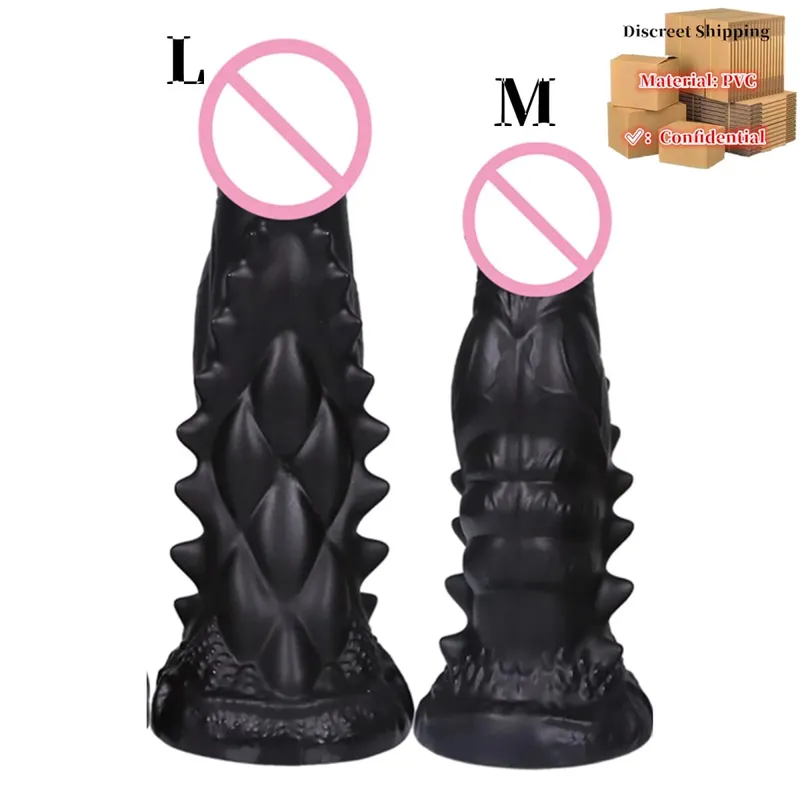 Big Anal Plug Monsters Enlargenmen Prostate Massager Τεράστια πρίζα πρωκτικού διαστολέα Πισινό Πρωκτικό Εκπαίδευση Επέκταση Παιχνίδια σεξ για γυναίκες άνδρες — image 13