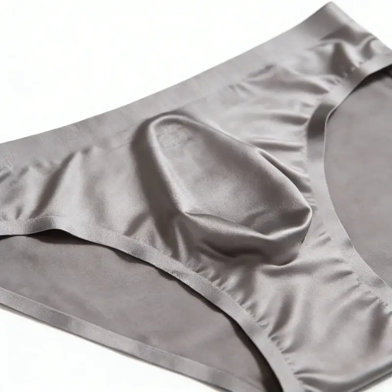 Men's Ultra-Thin Ice Silk Thong Briefs Sexy Low-Rise G-String Breathable Seamless T-Back Sports Fitness Underwear Plus Size 6XL — image 1