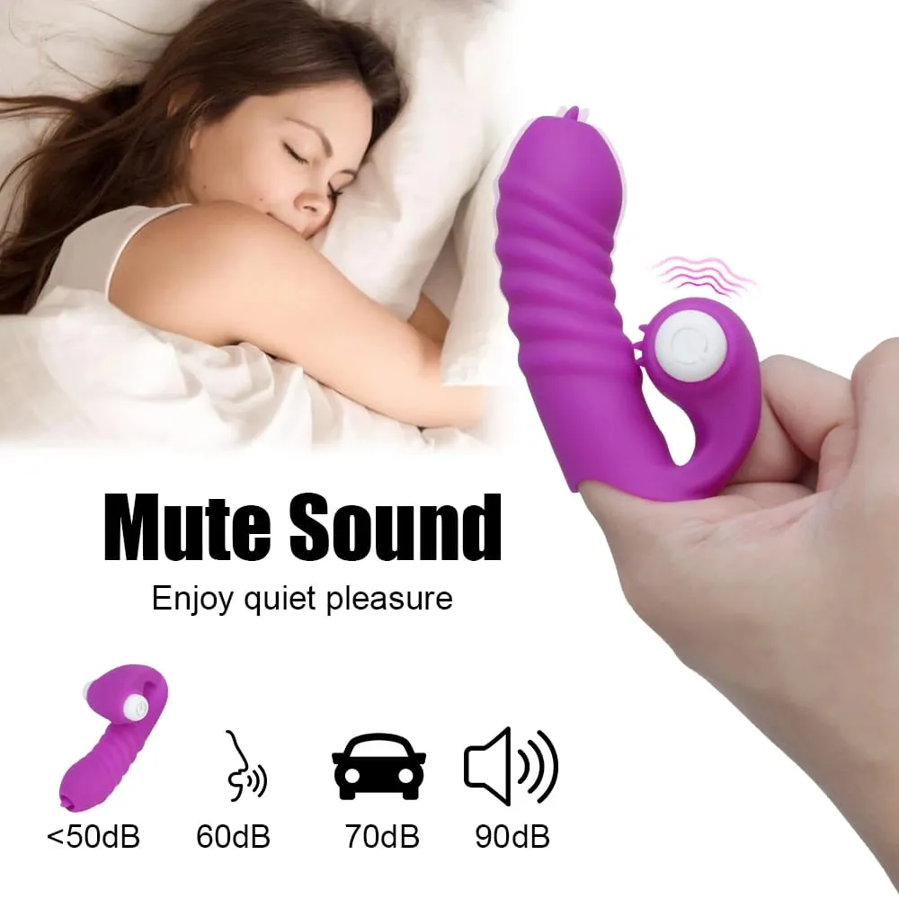 Strapon Finger Sleeve Vibrators For Women Clitoris Stimulator Vaginal Licks Anal Plug Female Masturbator Sex Toys Couples Erotic — image 2