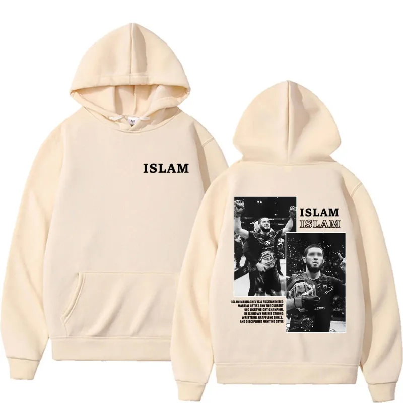 Dagestan Russian Islam Makhachev Cover Hoodie Men's Fashion Violence Aesthetic Sweatshirt Casual High Quality Hoodies Streetwear — image 6