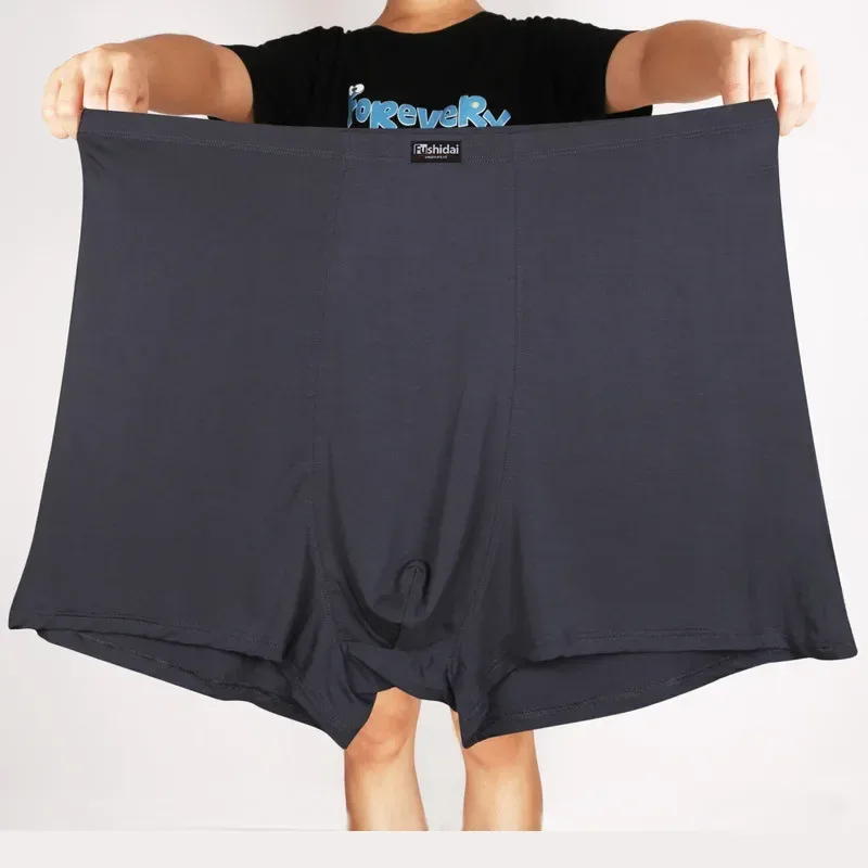 Boxershorts Men Modal Panties 200KG Soft 13XL Panlalaking Panloob Plus Size 12XL Jumbo Underpant Loose 9XL 5XL Red Black Malaking Boxer — image 23