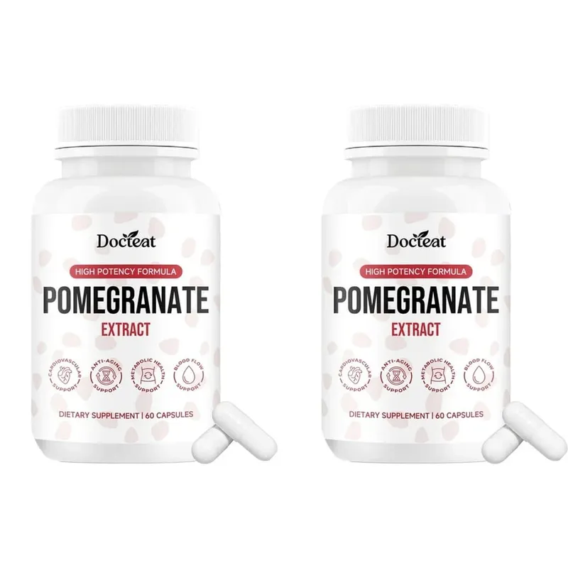 Κάψουλες Docteat Pomegranate Fruit Extract Ellagitannin Antioxidant Defense Immune Support and Oxidative Balance 60 Κάψουλες — image 8